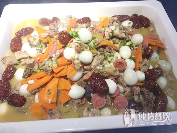 红枣炖鸡